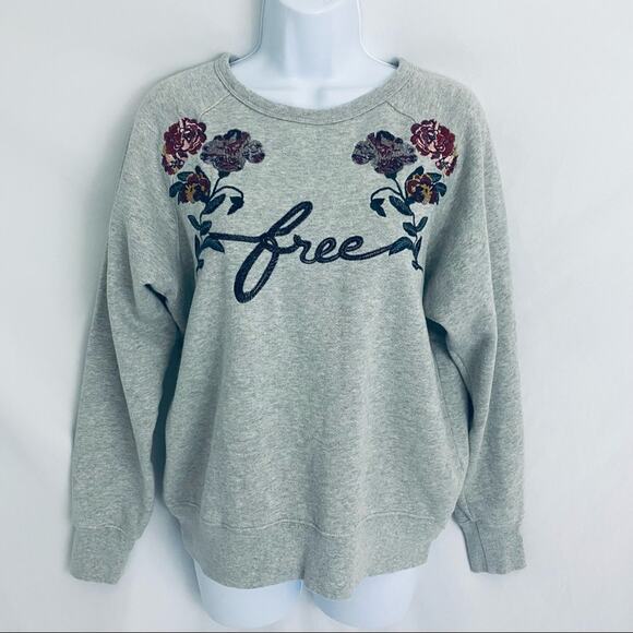 Aritiza Wilfred Free Embroidered Sweater Size Small - Picture 1 of 8